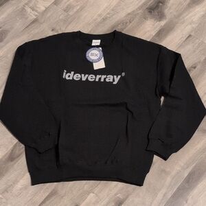 Black Crewneck Men's Sweater